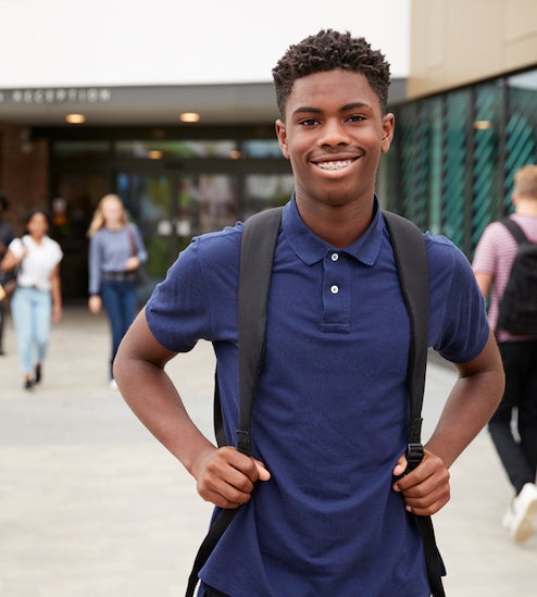 student attending an REU at another university