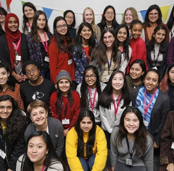 Fall 2019 Women in Computer Science workshop at the College of Engineering organized by Shanon Reckinger, clinical assistant professor of computer science 