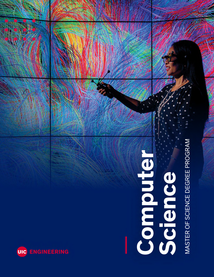 Cover of CS master of science booklet