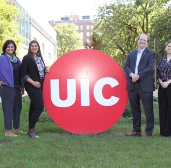 UIC faculty members Mary Khetani, Tanvi Bhatt, Andrew Boyd and Samantha Bond are investigators on the project. 