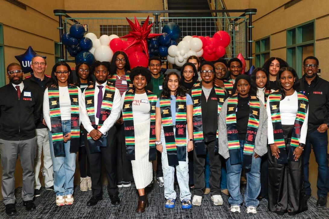 University of Illinois Chicago College of Engineering DuSable Scholars Program Trailblazing Ceremony, April 26, 2025